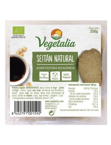 Seitan VEGETALIA 250 gr BIO