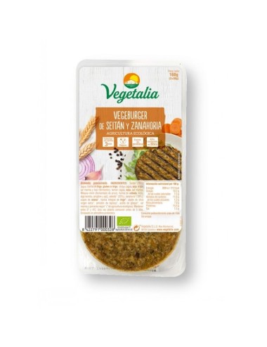 Vegeburger seitan zanahoria...