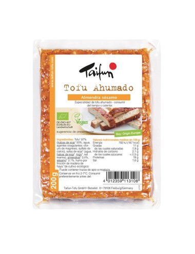 Tofu ahumado almendra...