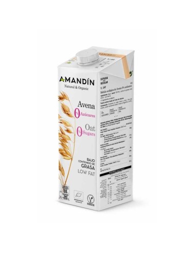 Bebida avena 0% azucar...