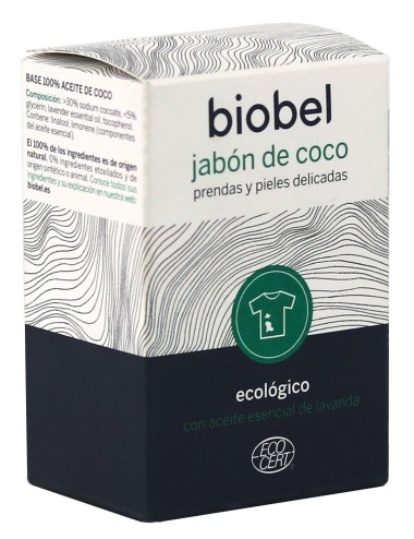 Jabon coco pastilla BIOBEL...