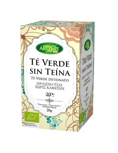 Infusion te verde sin teina...