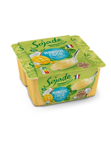 Yogur soja mango coco...