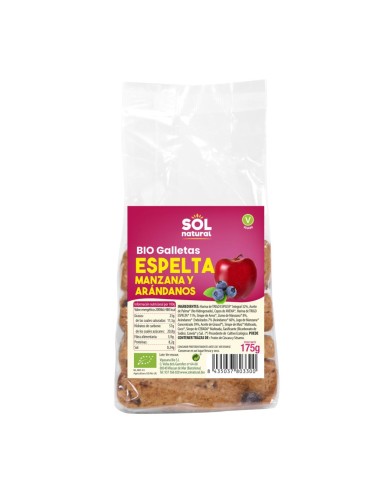 Galleta espelta manzana...