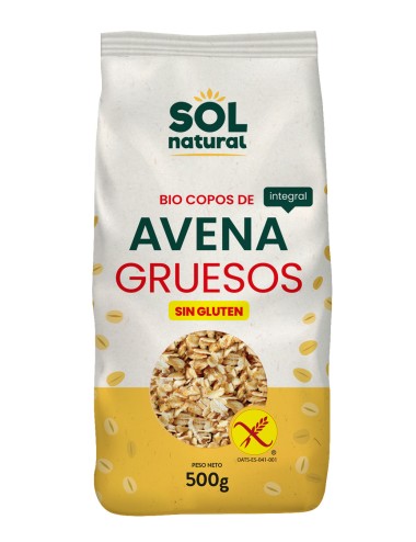 Copos avena gruesos sin...