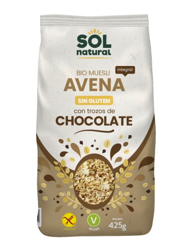 Muesli avena chocolate sin...