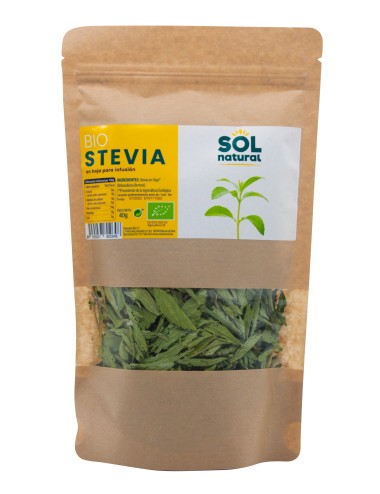 Stevia en hoja bolsa SOL...