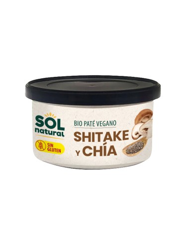 Pate vegano shiitake y chia...