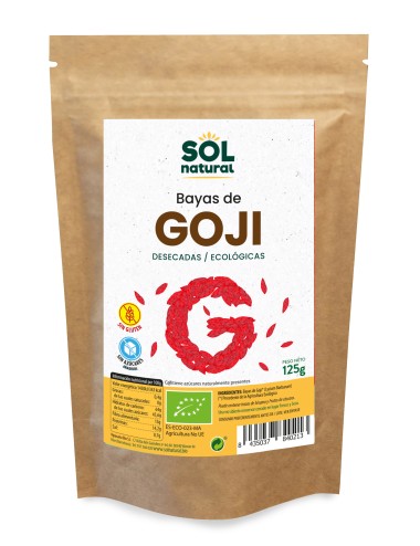 Bayas goji SOL NATURAL 125...