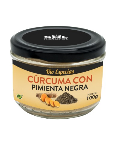 Curcuma con pimienta negra...