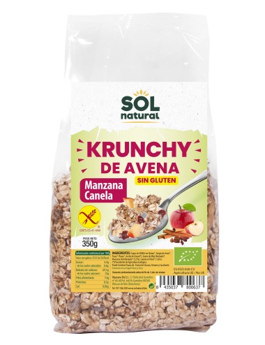 Krunchy avena manzana...