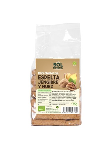 Galleta jengibre nueces SOL...