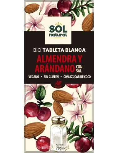 Chocolate blanco almendras...