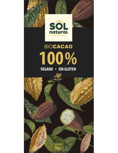 Chocolate 100% SOL NATURAL...