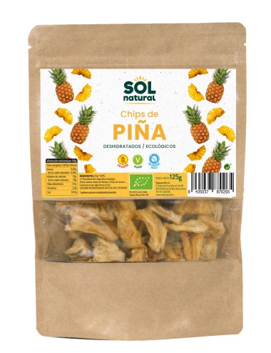 Chips piña SOL NATURAL 125...