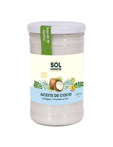 Aceite coco SOL NATURAL 1 L...