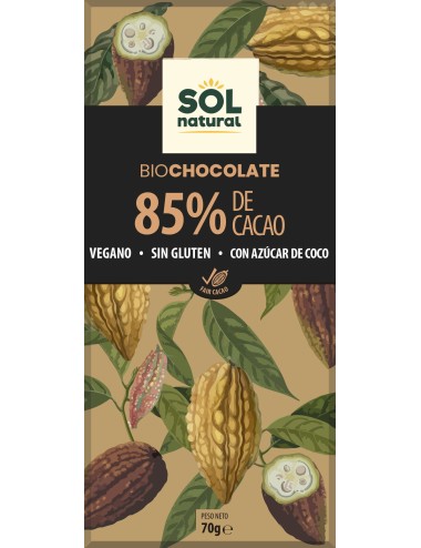 Chocolate 85% cacao SOL...