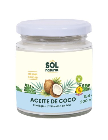 Aceite coco SOL NATURAL 200...