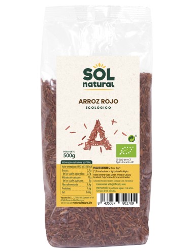 Arroz rojo SOL NATURAL 500...