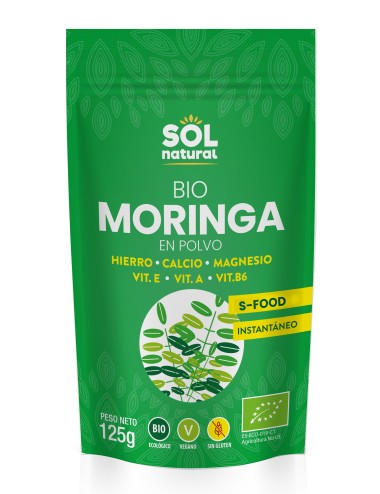 Moringa polvo SOL NATURAL...