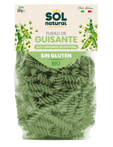 Espiral guisante sin gluten...