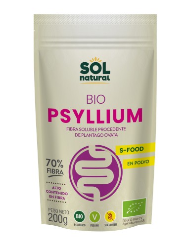 Psyllium SOL NATURAL 200 gr...