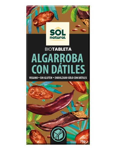 Chocolate algarroba datiles...