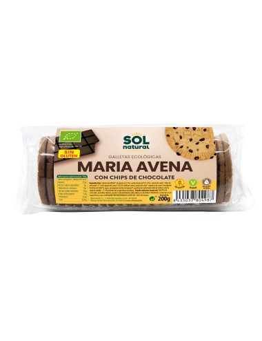 Galleta maria avena chips...