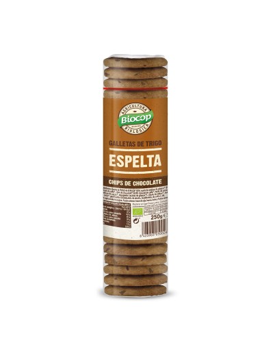 Galleta espelta chips choco...