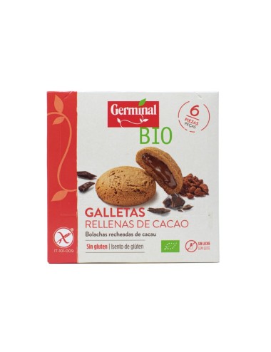 Galletas rellenas cacao sin...