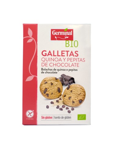 Galletas quinoa cacao gotas...