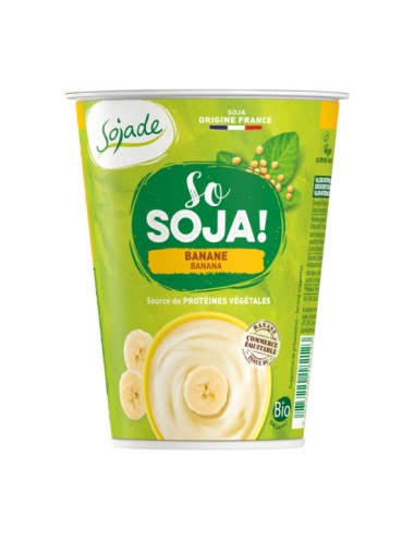 Yogur soja platano SOJADE...