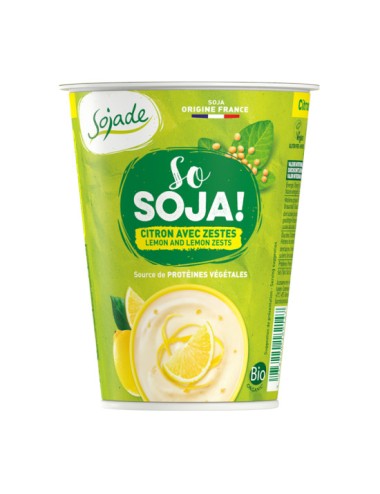 Yogur soja limon SOJADE 400...