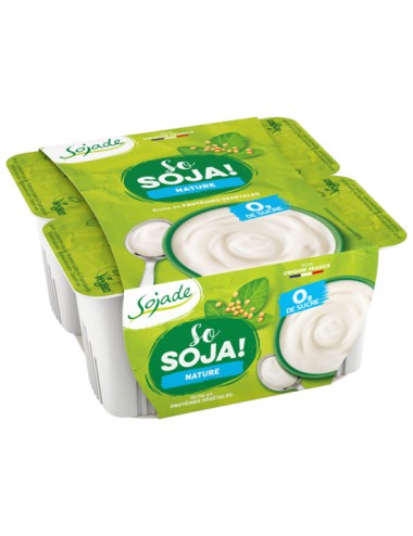 Yogur soja natural SOJADE...