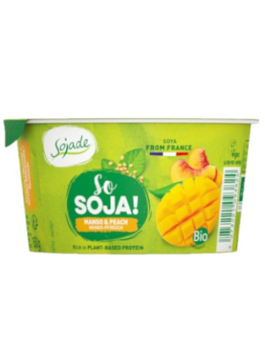 Yogur soja melocoton mango...