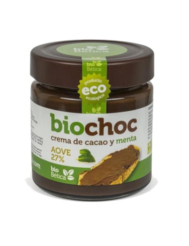 Crema cacao menta BIOBETICA...