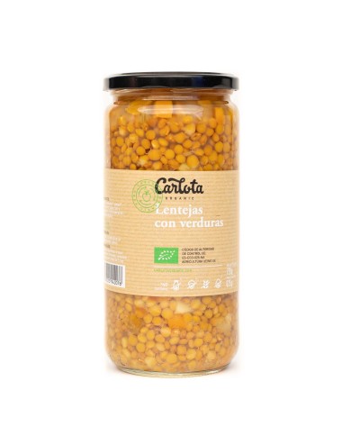 Lenteja con verduras...