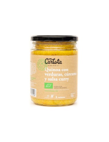 Quinoa verduras curcuma...