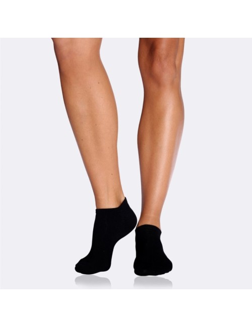 Calcetines mujer tobilleros negros BOODY 34-40