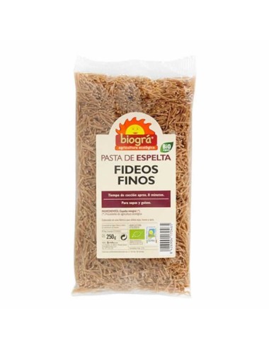 Fideo fino espelta BIOGRA...