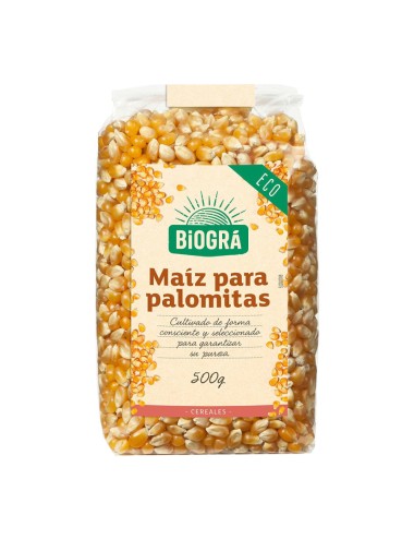 Maiz grano palomitas BIOGRA...