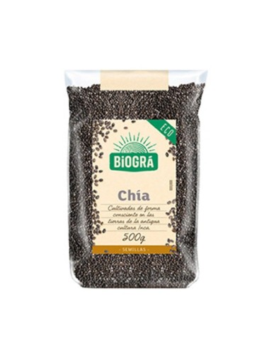 Semillas chia BIOGRA 500 gr...