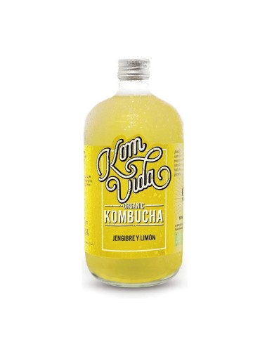 Kombucha jengibre limon...