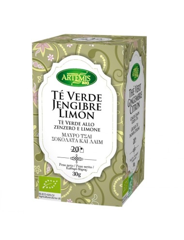 Infusion te verde jengibre...