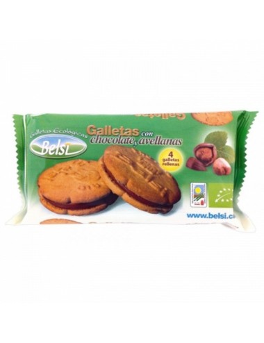 Galleta rellena chocolate...