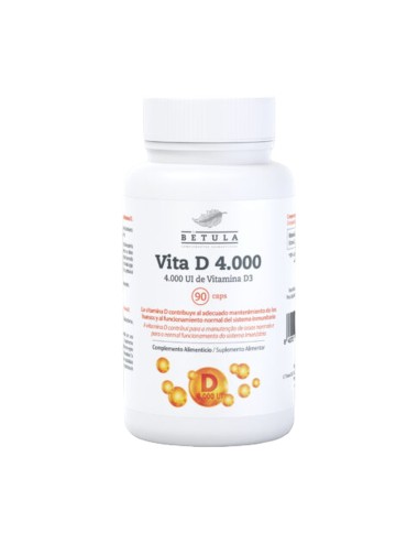 Vita D 4000 BETULA 90 capsulas