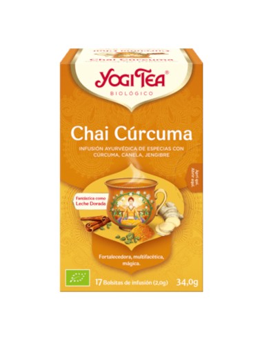 Yogi tea chai curcuma 17...