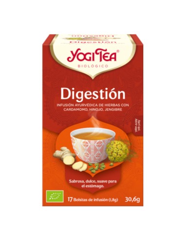 Yogi tea infusion digestion...