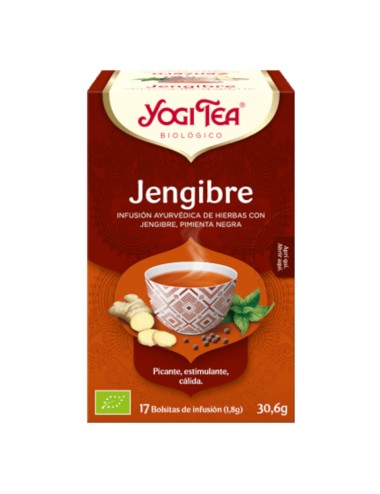 Yogi tea infusion jengibre...