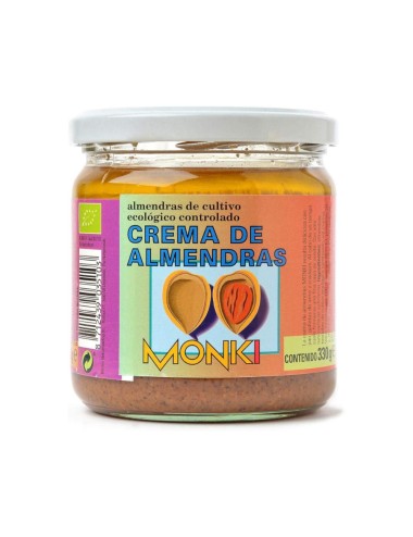 Crema almendra MONKI 330 gr...